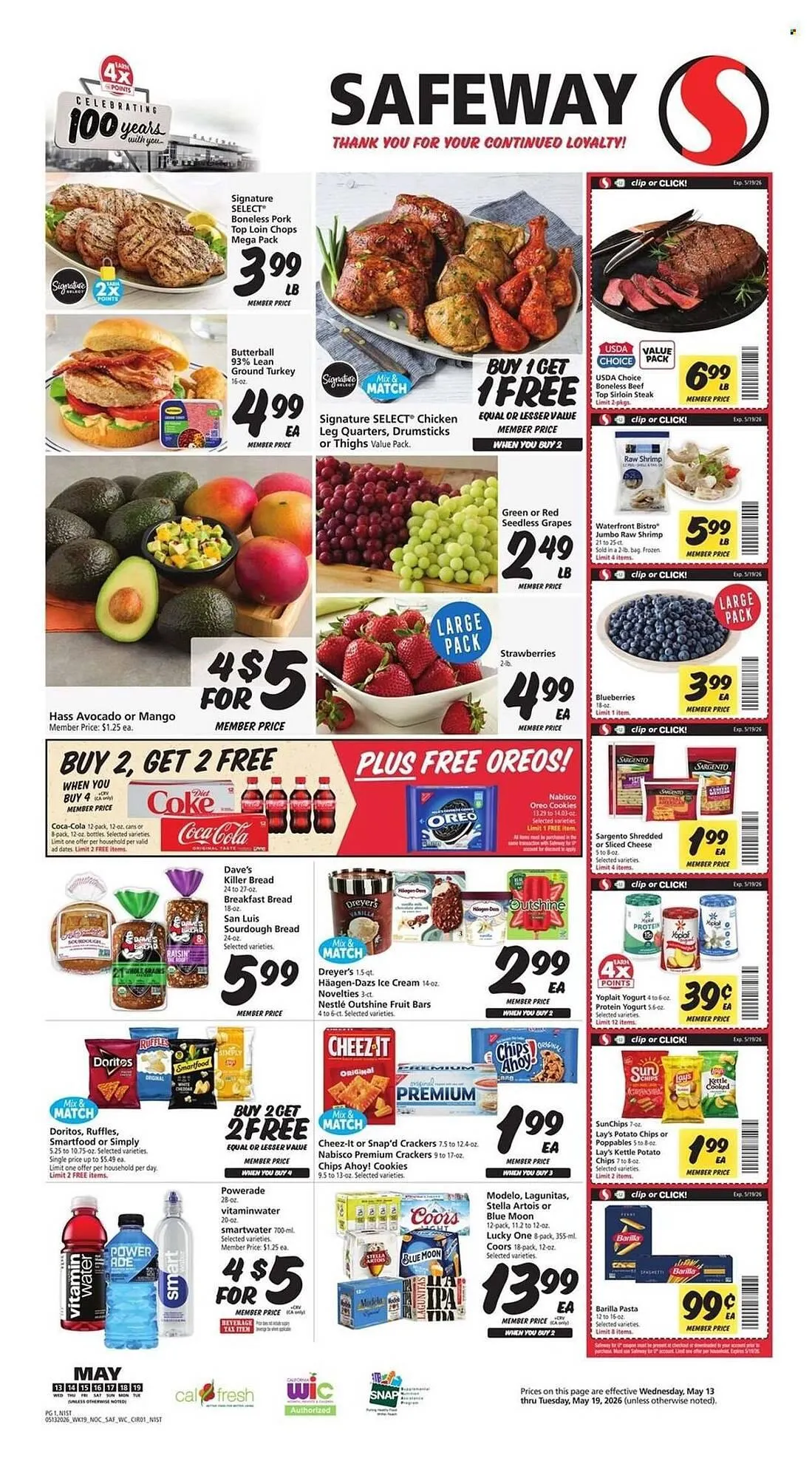Weekly ad Safeway weekly ad from May 13 to May 19 2026 - Page 1