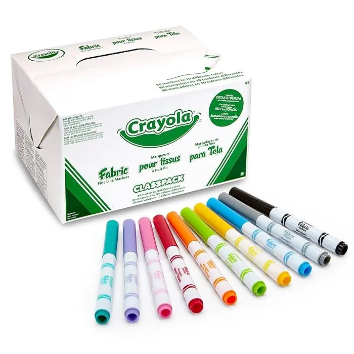 Crayola® Fabric Markers,