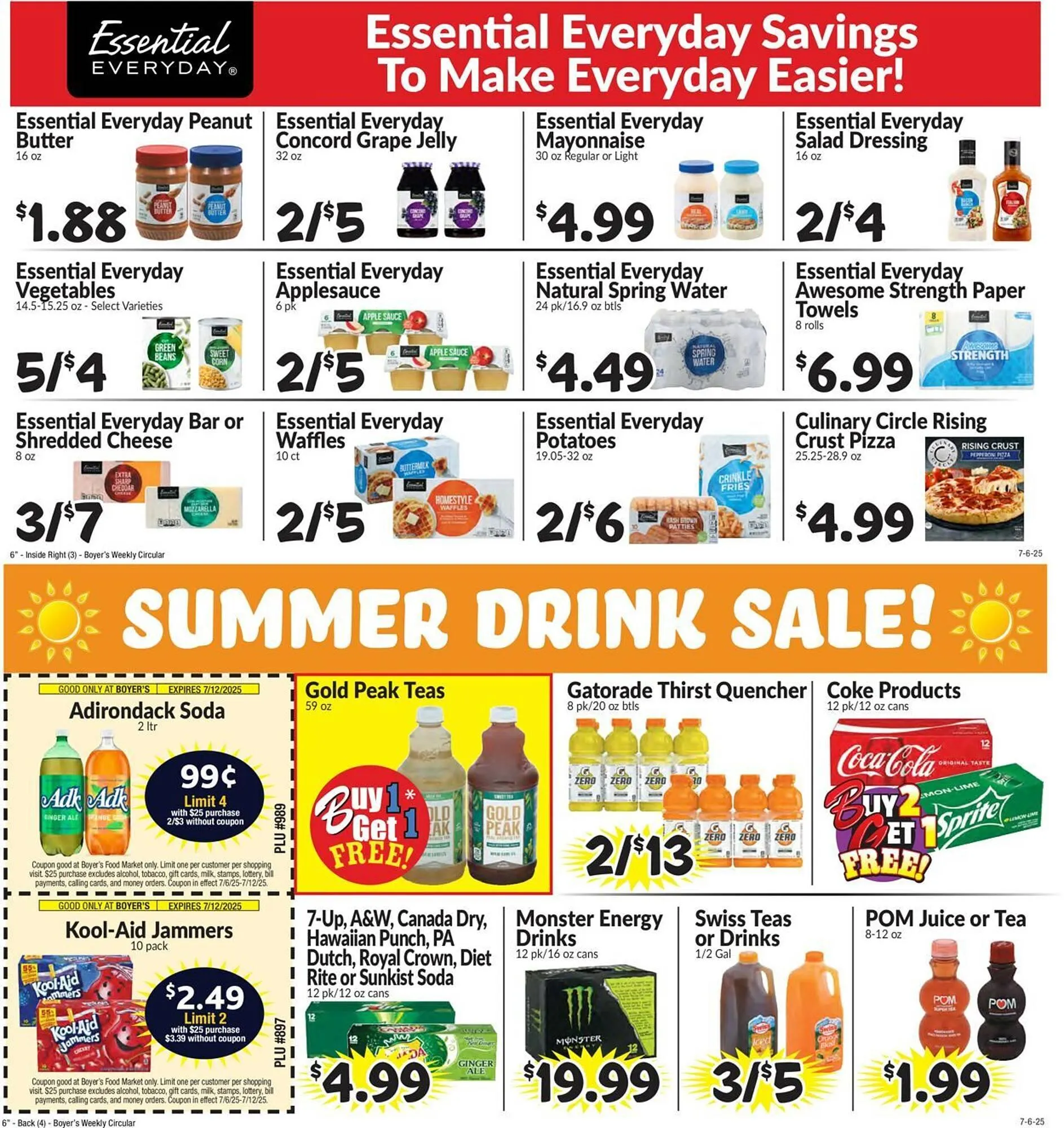 Weekly ad Boyer's Food Markets Weekly Ad from July 6 to July 12 2025 - Page 2