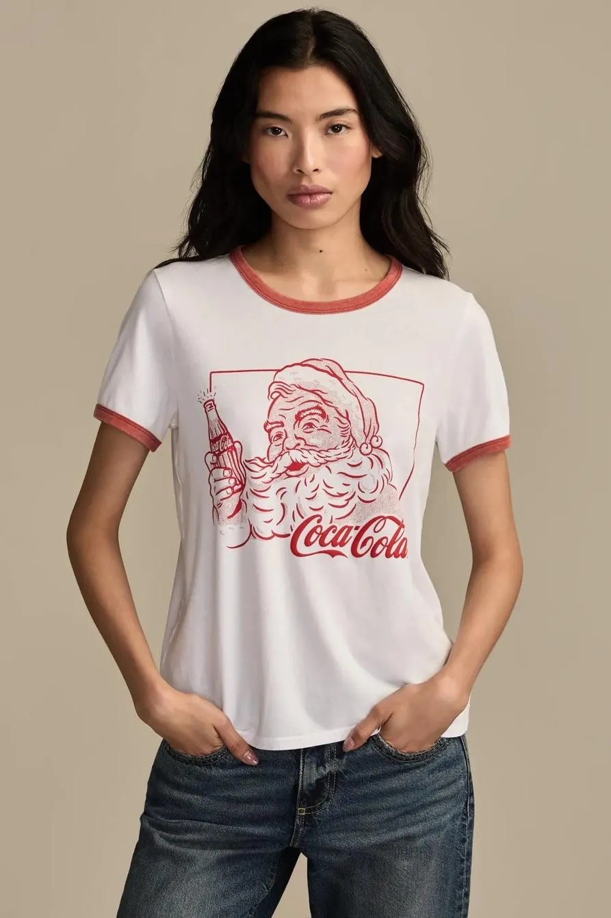 coca cola santa ringer classic crew