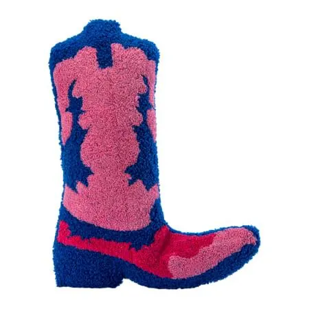 Cowgirl Boot Throw Pillow 11in x 16in