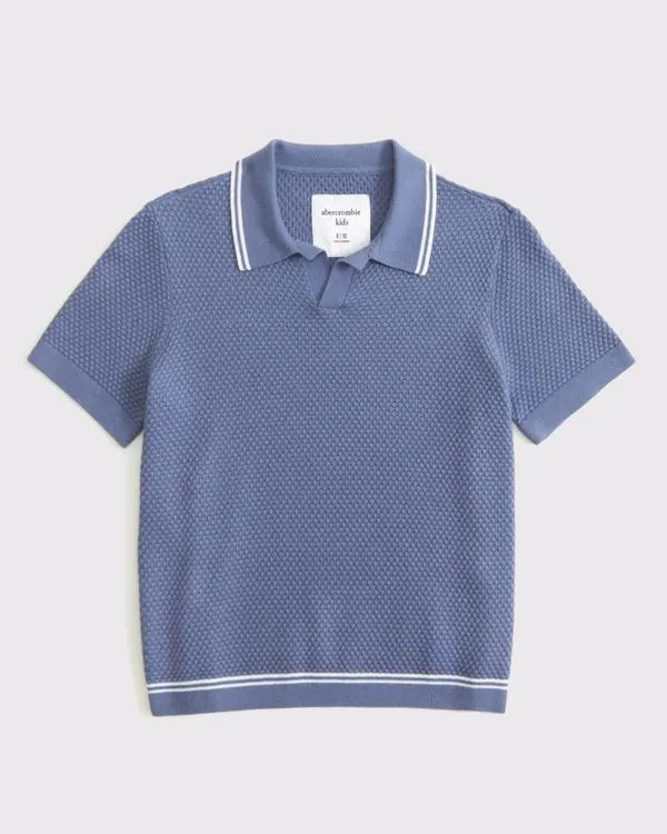 johnny collar sweater polo