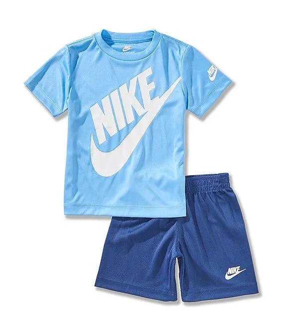 Little Boys Short Sleeve Futura T-Shirt & Shorts Set