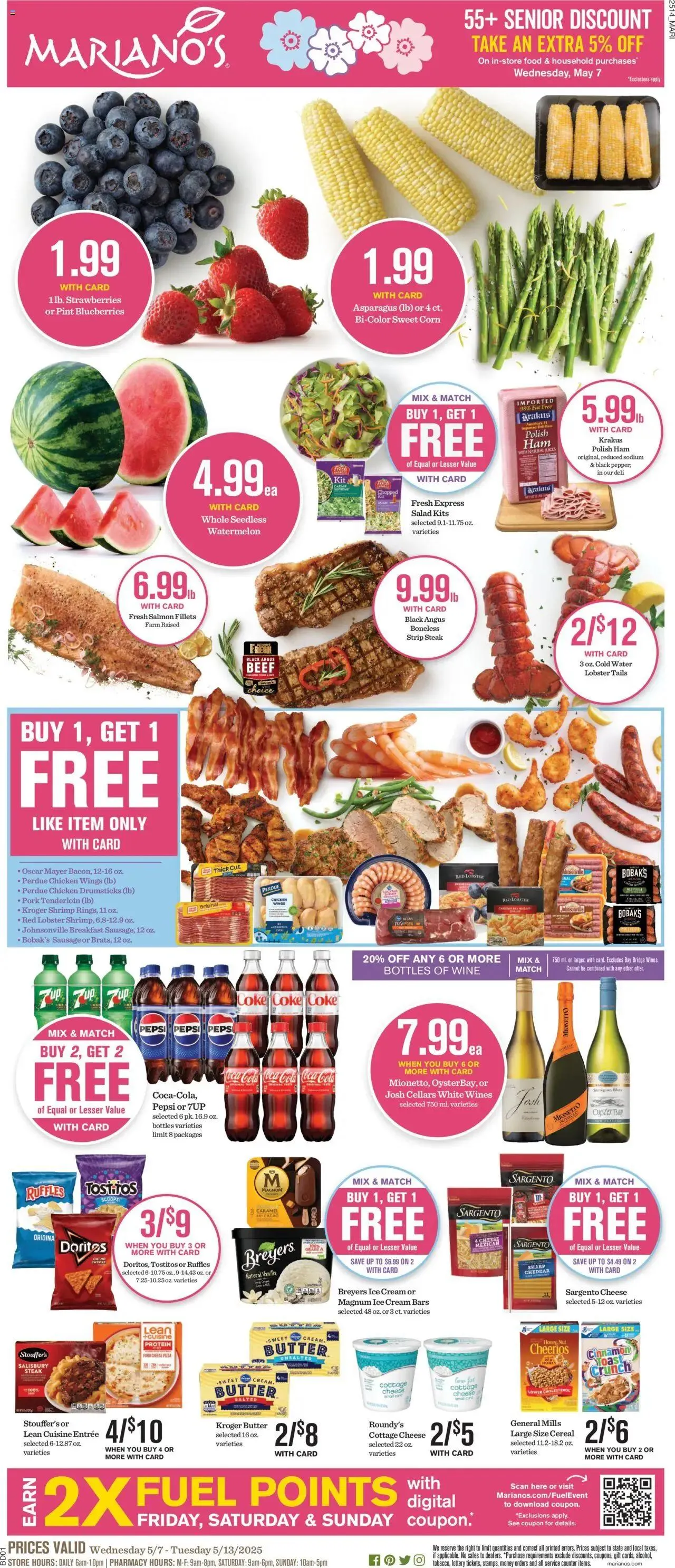 Marianos Weekly Ad - 1