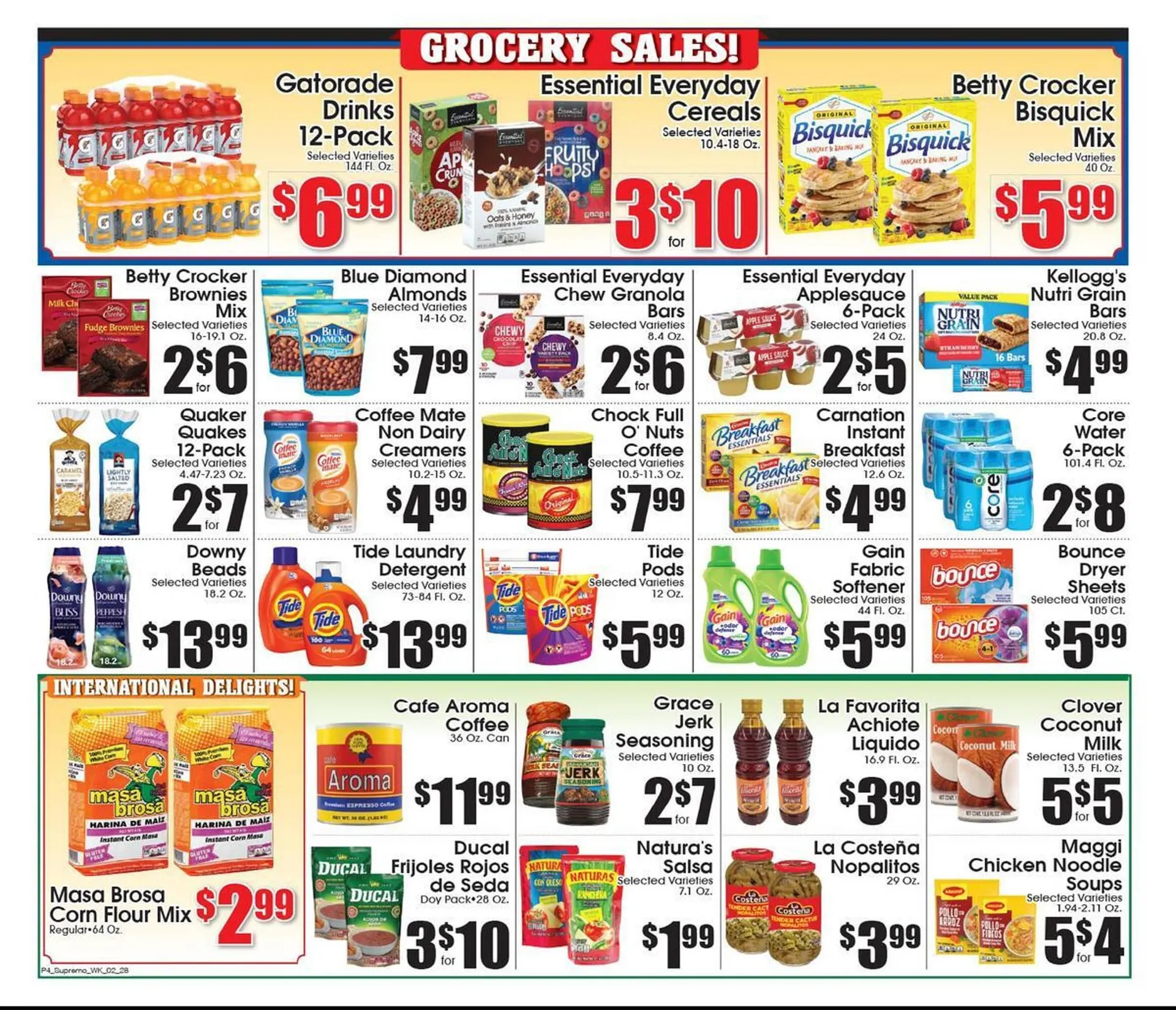 Weekly ad Supremo Foods Inc weekly ad from February 28 to March 6 2026 - Page 4