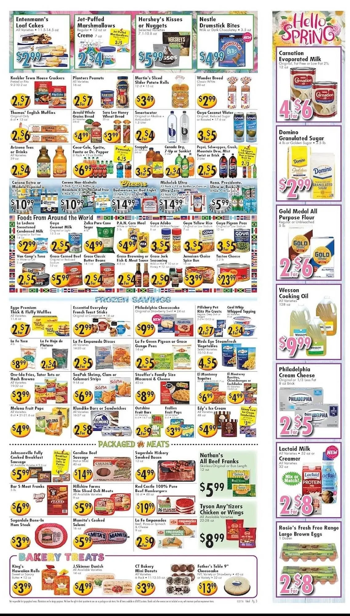 Weekly ad Ideal Food Basket circular from March 27 to April 2 2026 - Page 3