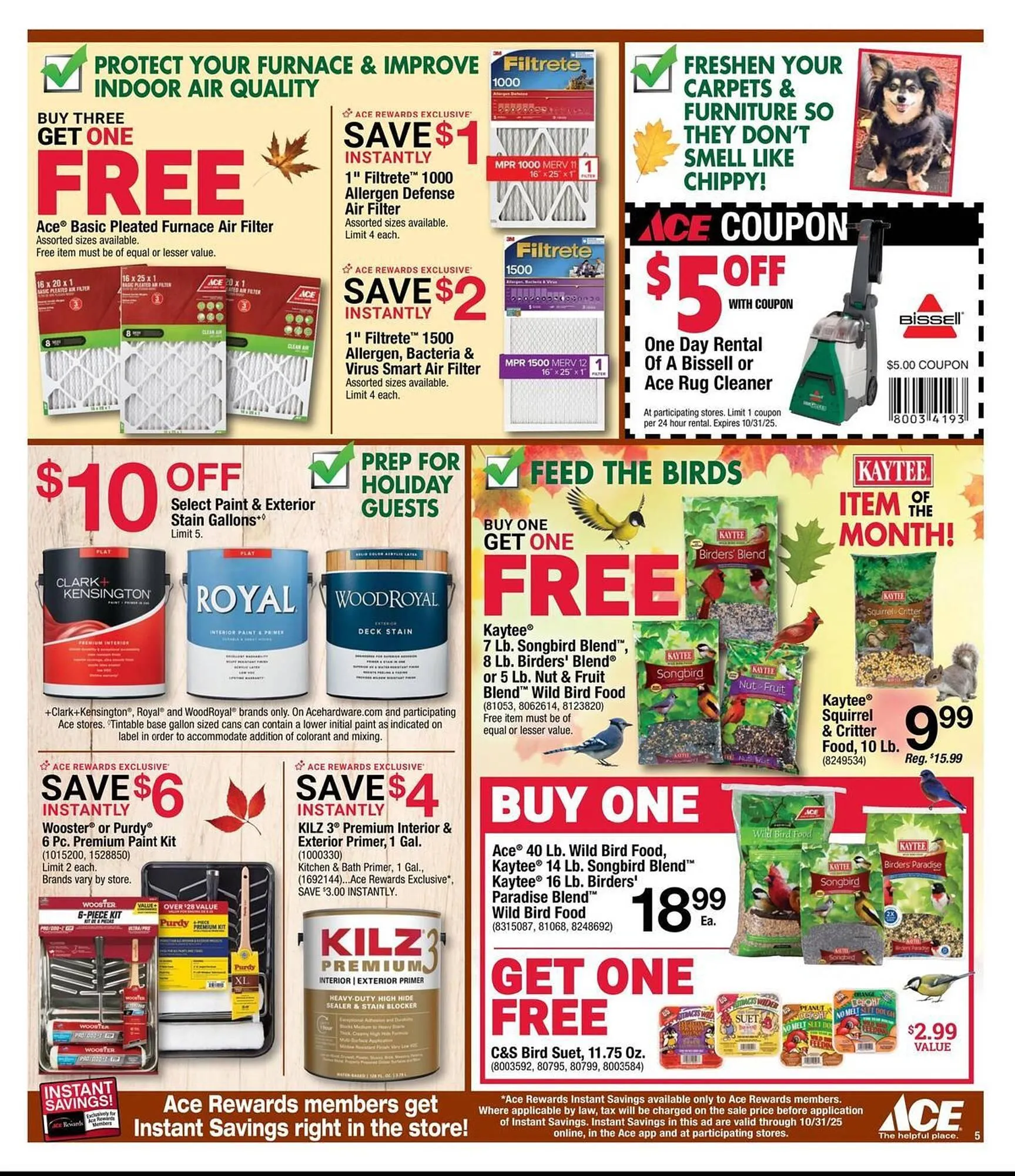 Weekly ad Ace Hardware flyer from October 21 to October 31 2025 - Page 5
