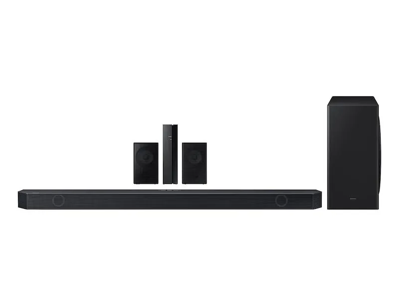 Q-series 9.1.2 ch. Wireless Dolby ATMOS Soundbar + Rear Speakers w/ Q-Symphony / HW-Q910D