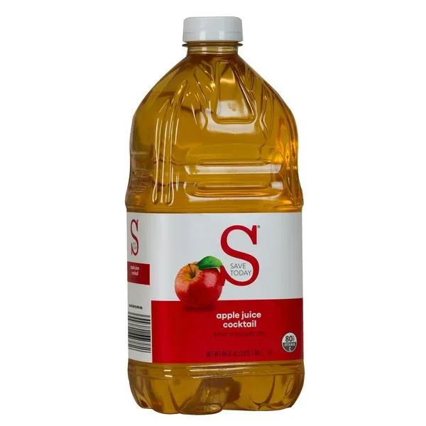 Save Today Apple Juice Cocktail