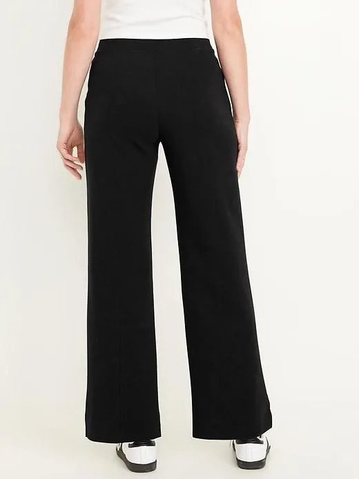 High-Waisted Dynamic Fleece Trouser Pants