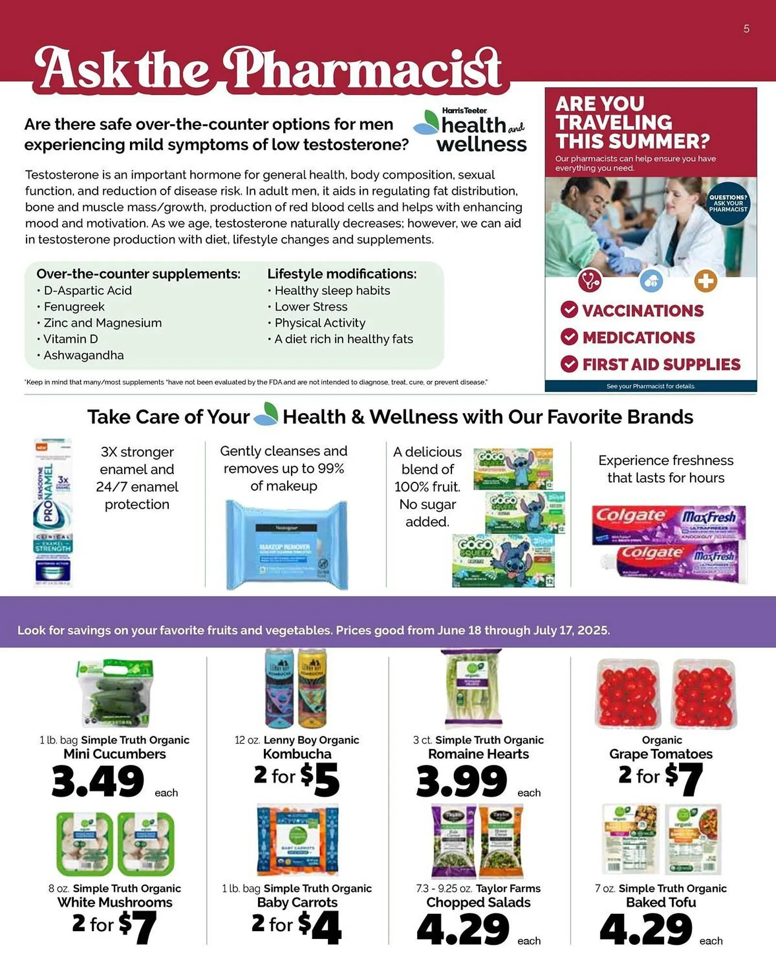 Catálogo de Harris Teeter Weekly Ad 18 de junio al 17 de julio 2025 - Página 5