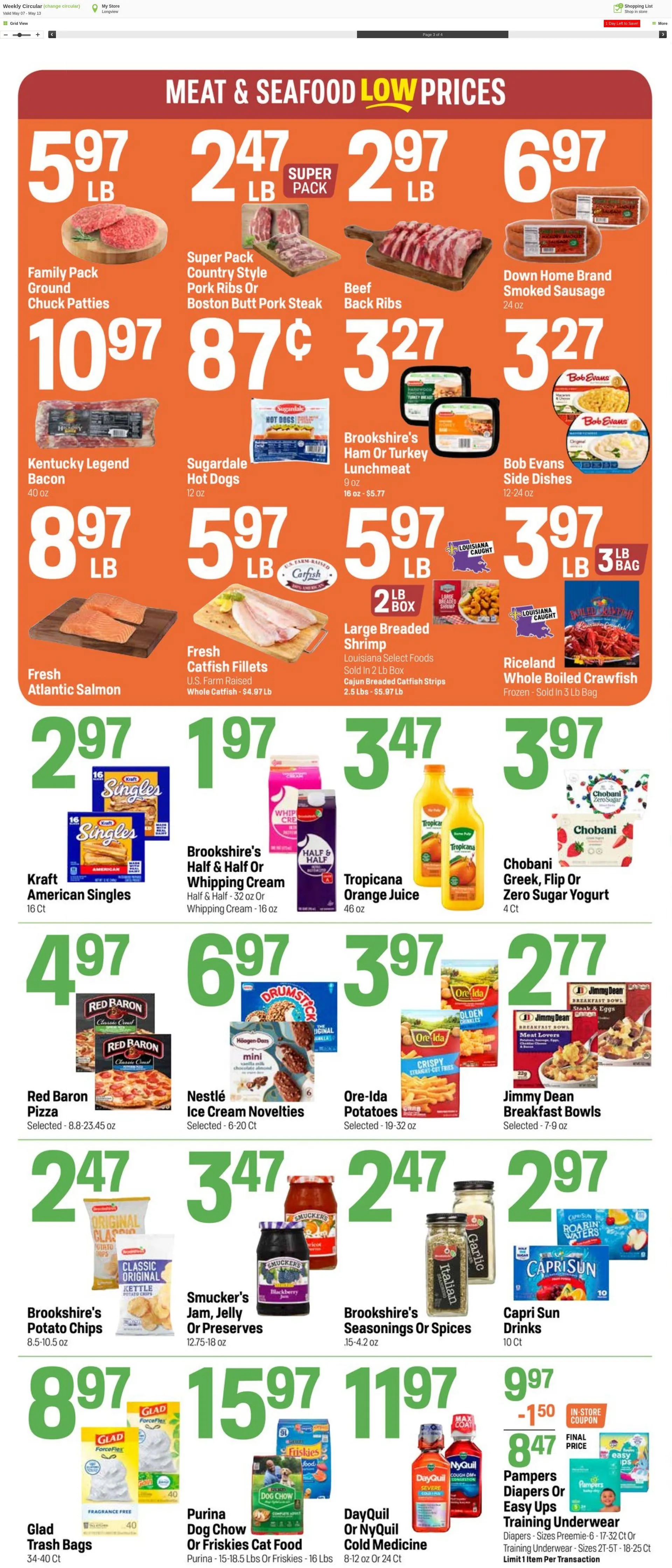 Weekly ad Super1Foods from May 14 to May 20 2025 - Page 3