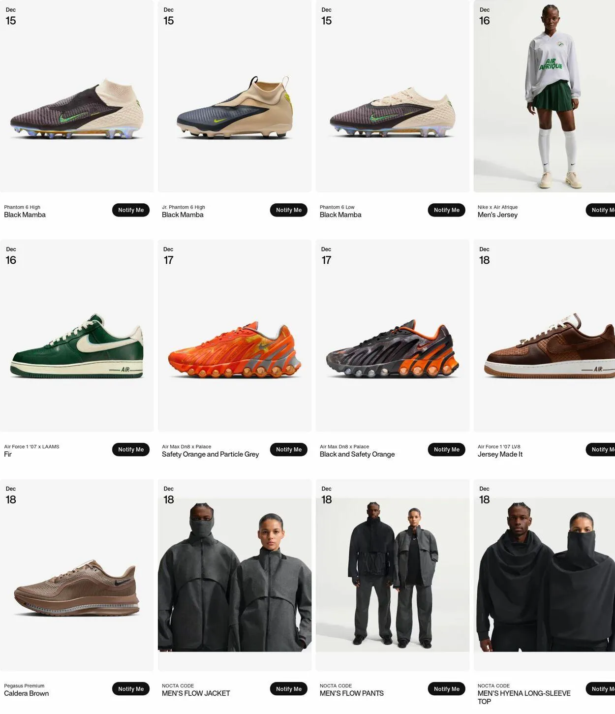 Weekly ad Nike from December 15 to December 24 2025 - Page 1