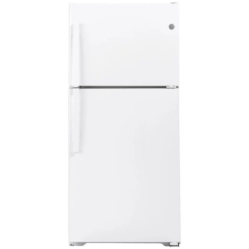 GE 30 in. 19.2 cu. ft. Garage Ready Top Freezer Refrigerator - White