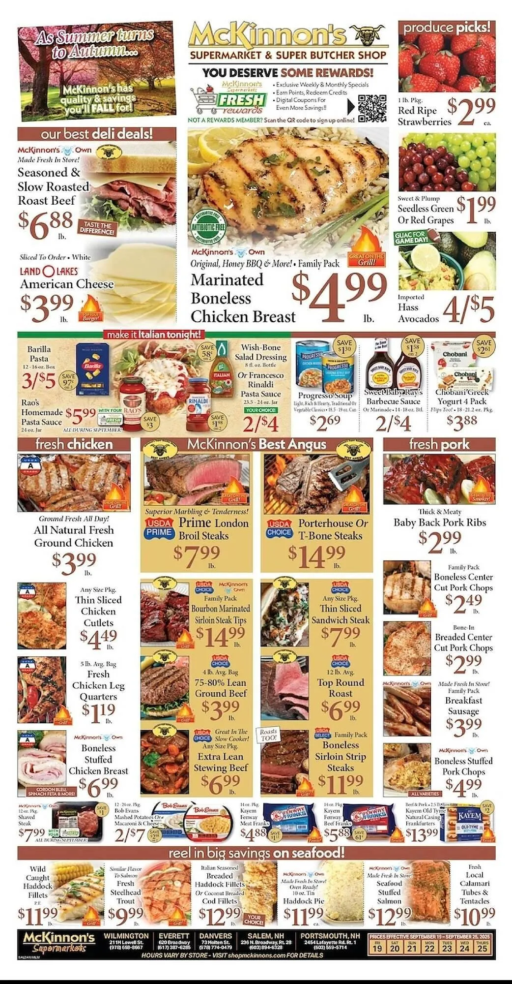 Weekly ad McKinnon's Supermarkets weekly ad from September 19 to September 25 2025 - Page 1