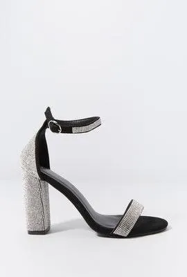 Rhinestone High Heel