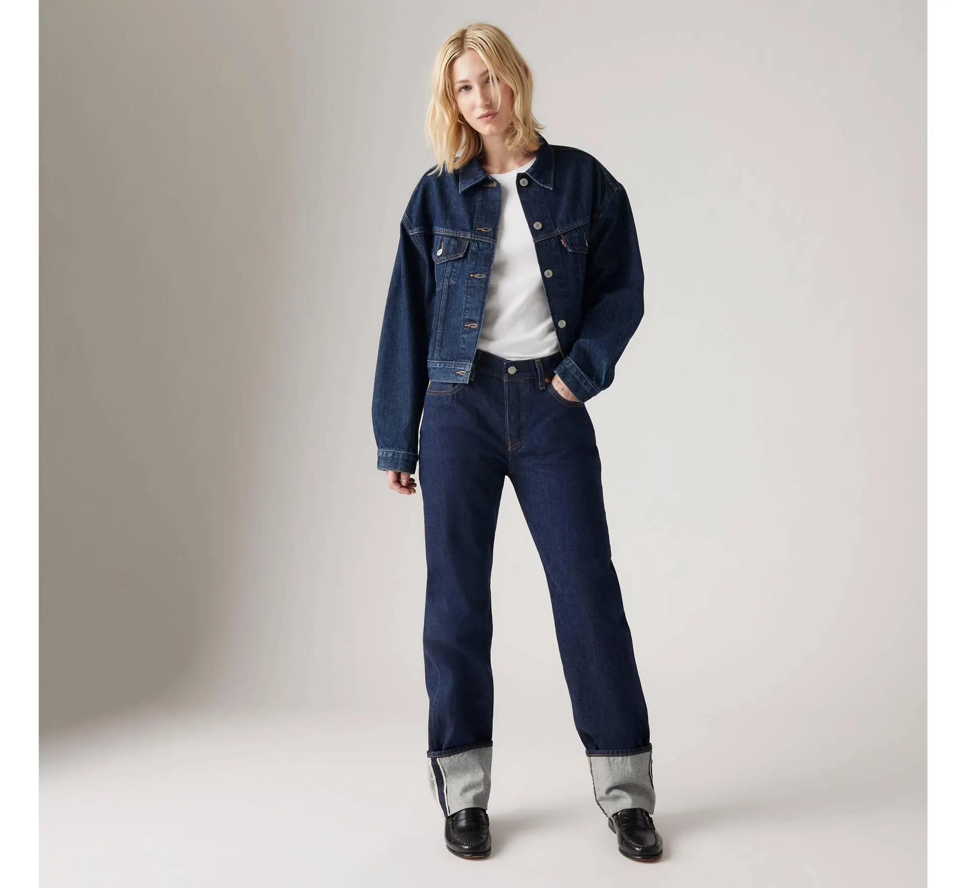 501® '90s Cuffed Selvedge Women's Jeans