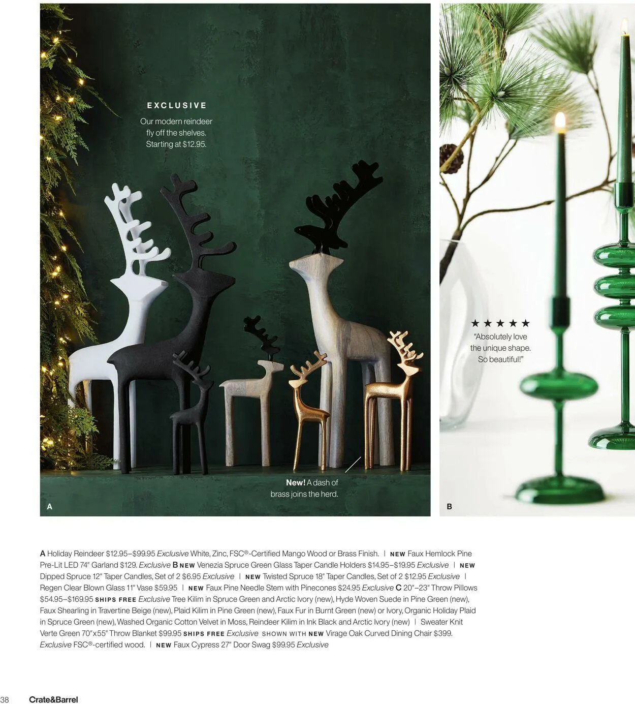Weekly ad Crate & Barrel from November 4 to January 1 2025 - Page 38