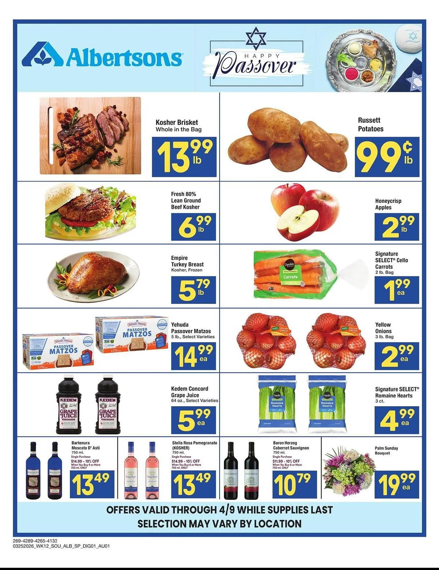 Weekly ad Albertsons weekly ad from March 25 to April 9 2026 - Page 1
