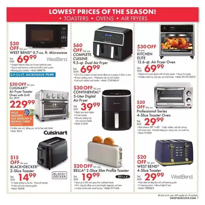 Weekly ad Weekly Ads Boscov's from March 20 to April 2 2025 - Page 7