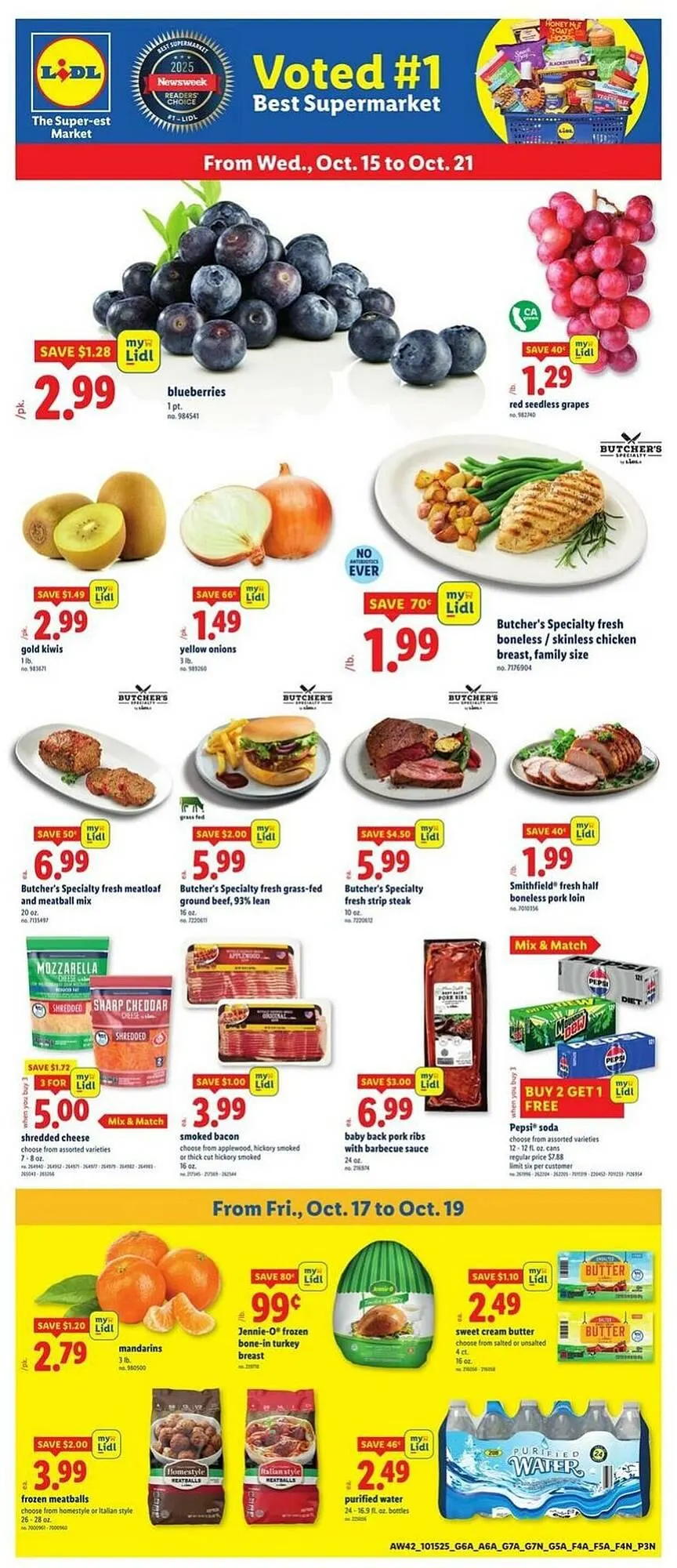 Weekly ad Lidl weekly ad from October 15 to October 21 2025 - Page 1