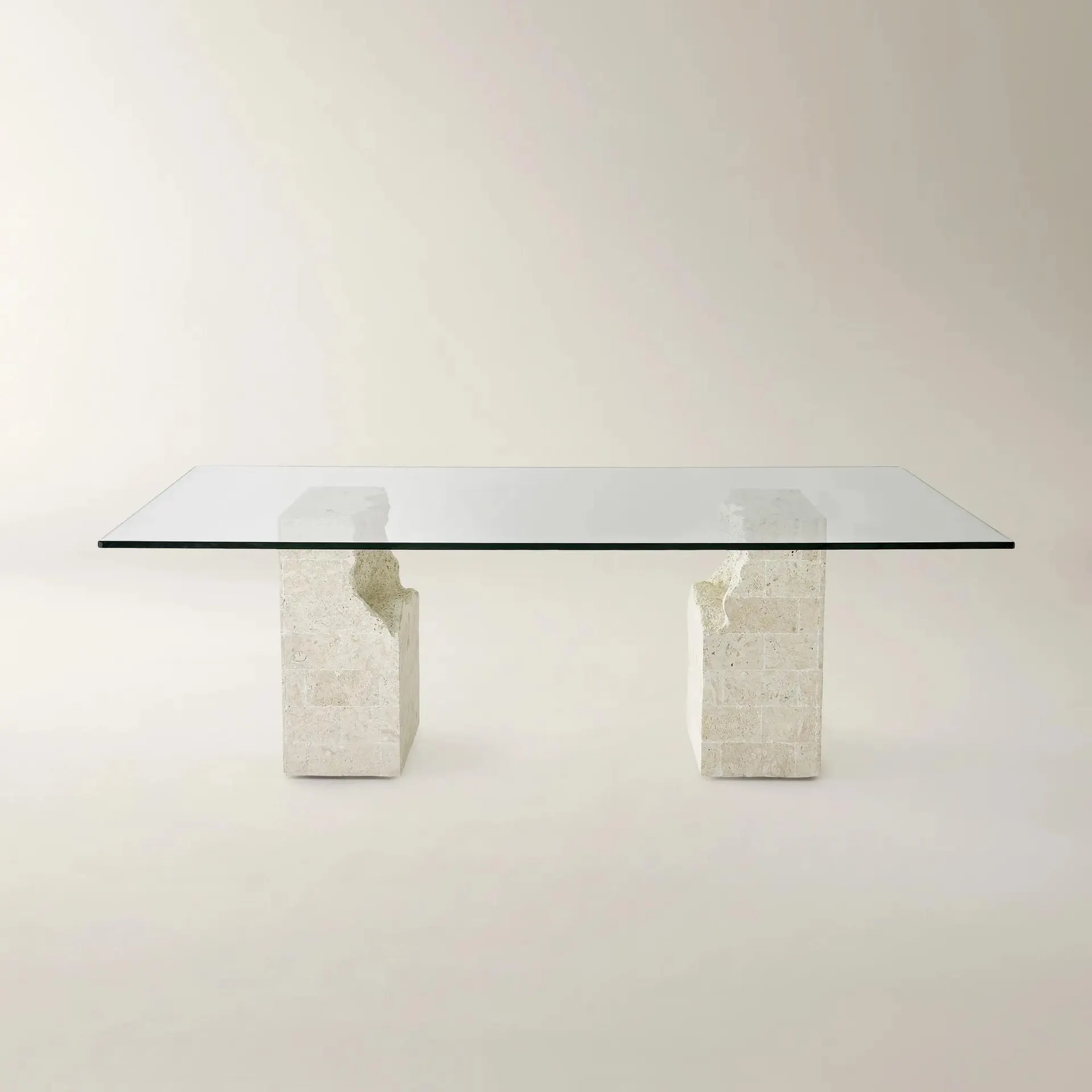 Cairo Mactan Stone Dining Table (86.6"-96")