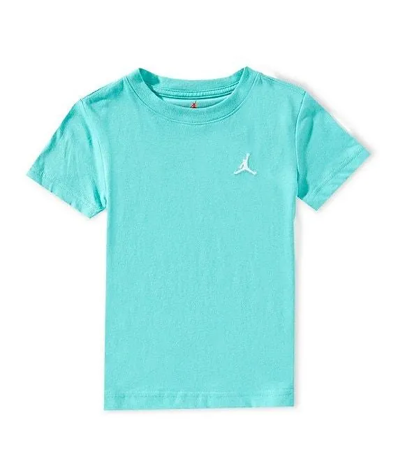 Little Boys Short-Sleeve Jumpman-Embroidered T-Shirt