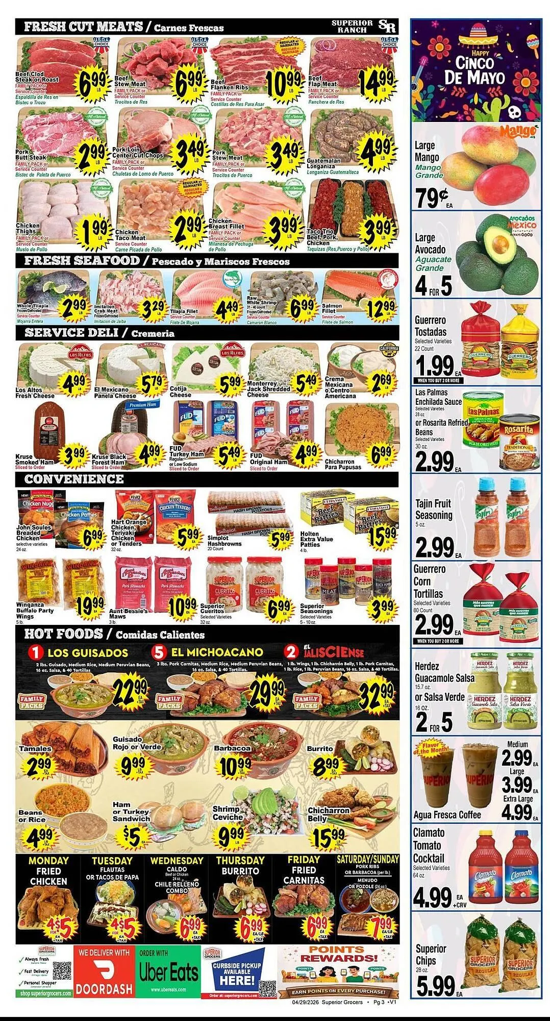 Weekly ad Superior Grocers weekly ad from April 29 to May 5 2026 - Page 3