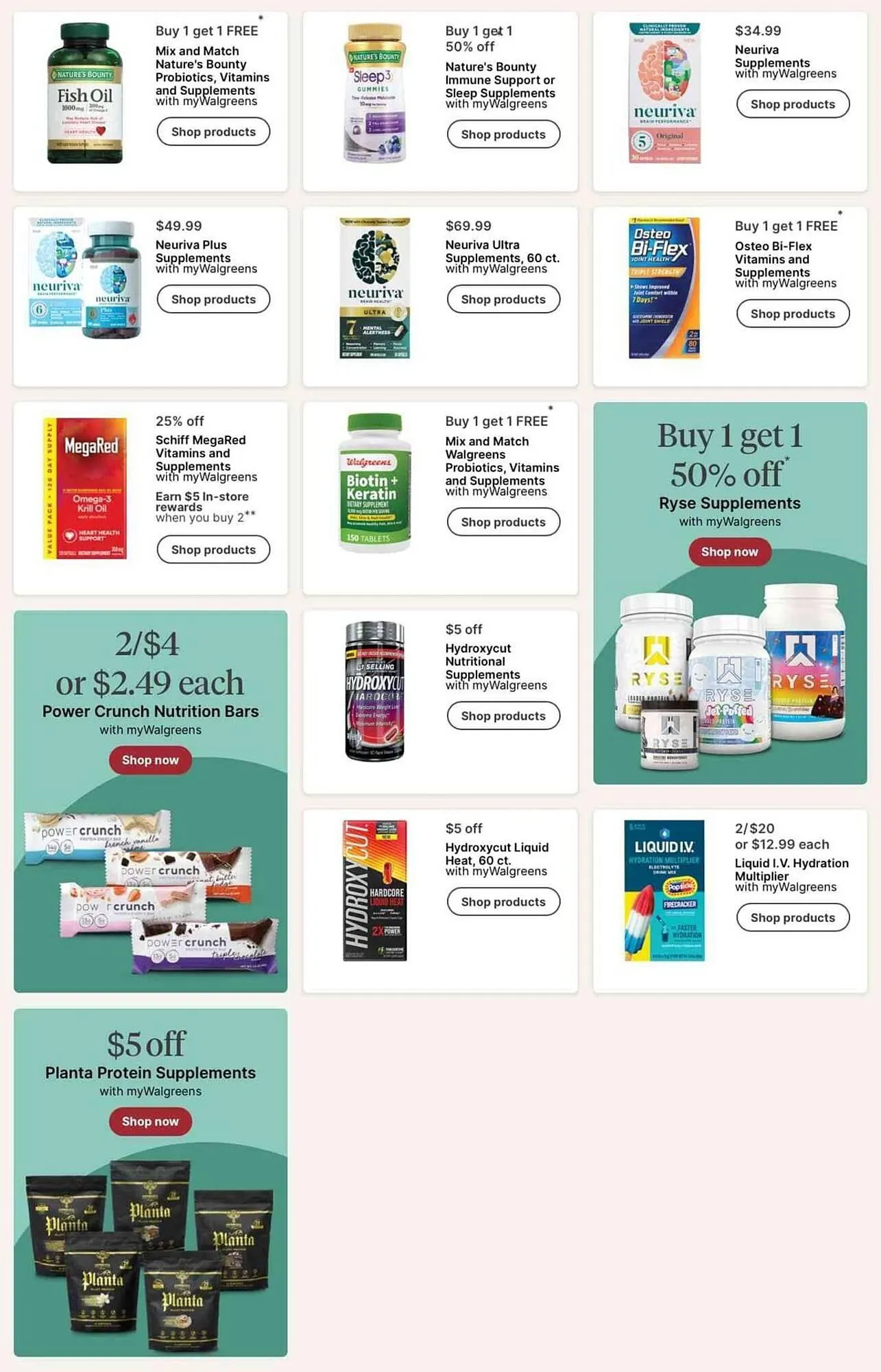 Weekly ad Walgreens Weekly Ad from July 6 to July 12 2025 - Page 7