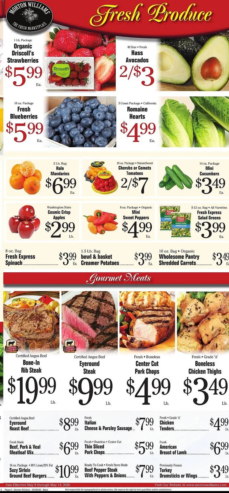 Weekly ad Morton Williams weekly ad from May 8 to May 14 2026 - Page 6
