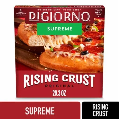 DIGIORNO® Frozen Pizza Rising Crust Supreme