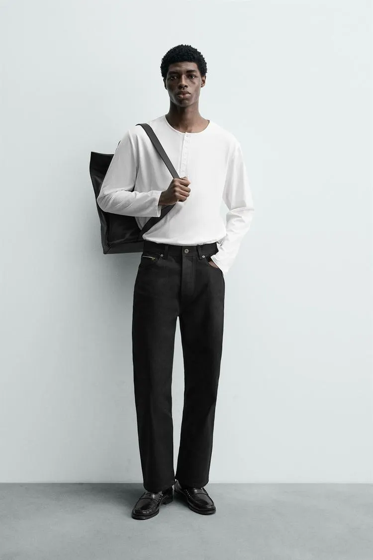 FLARE FIT SELVEDGE JEANS