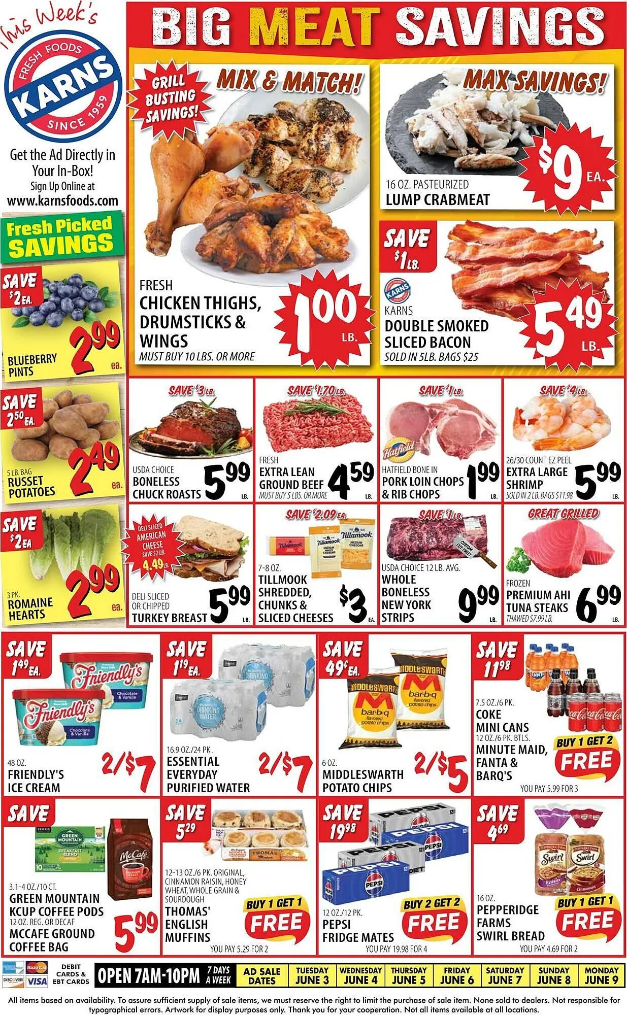 Weekly ad Karns Weekly Ad from June 3 to June 9 2025 - Page 1
