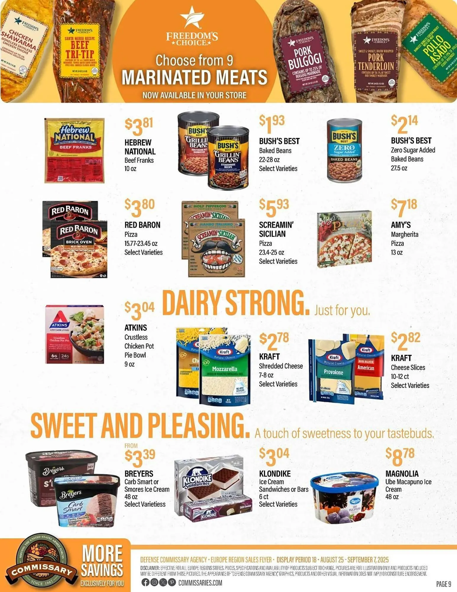 Weekly ad Commissary Weekly Ad from August 25 to September 7 2025 - Page 9
