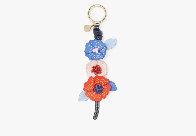 Dottie Bloom Embellished Key Fob