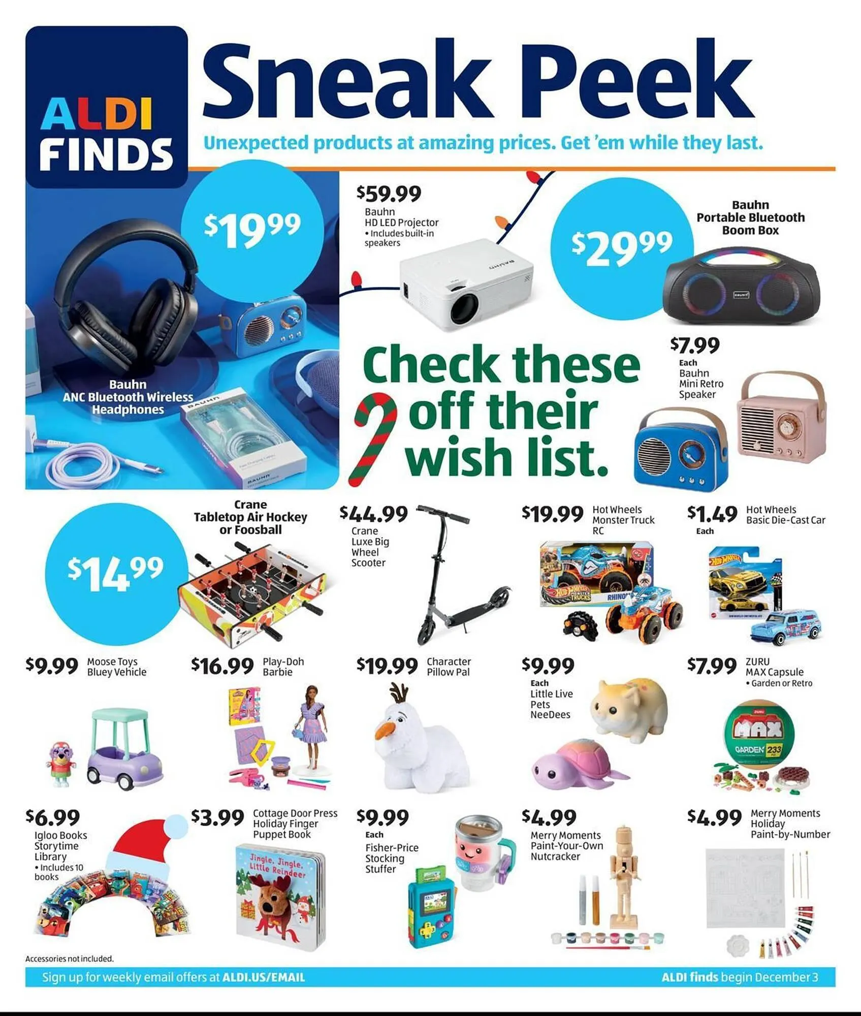 Weekly promotion Aldi weekly ad spanning from December 3 to December 9 2025 - Page 7 for Catalogue 365