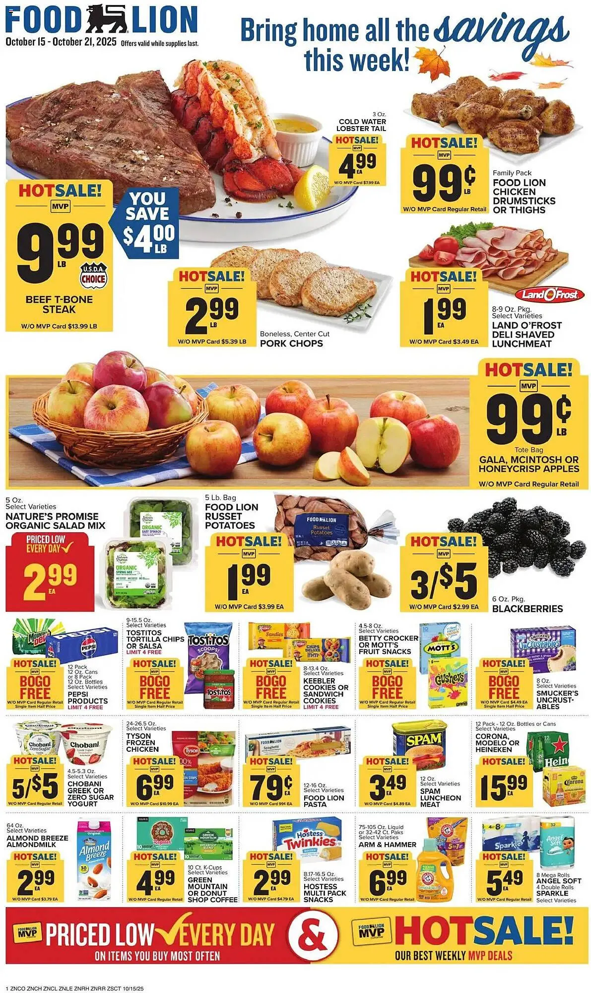 Weekly ad Food Lion weekly ad from October 15 to October 21 2025 - Page 1