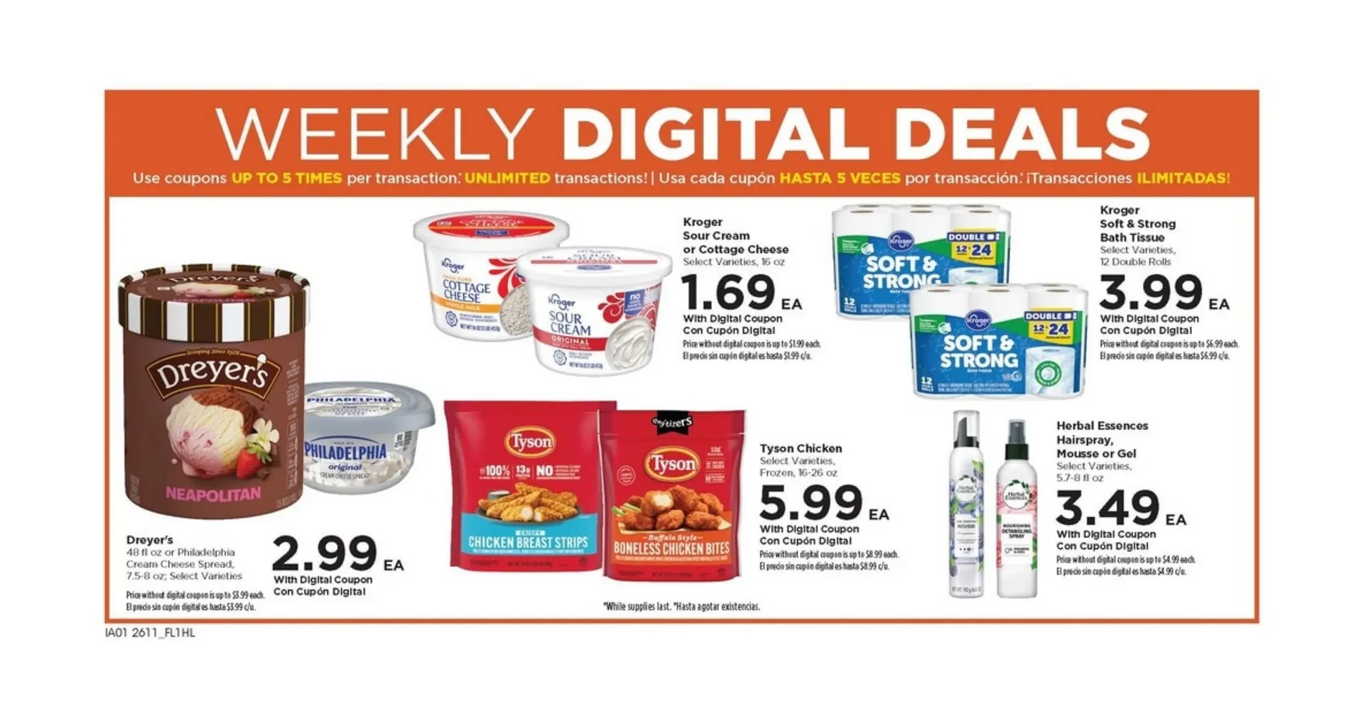 Weekly promotion Foods Co weekly ad spanning from April 15 to April 21 2026 - Page 2 for Catalogue 365