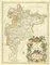 Antique Map of Beizhili, 1700s