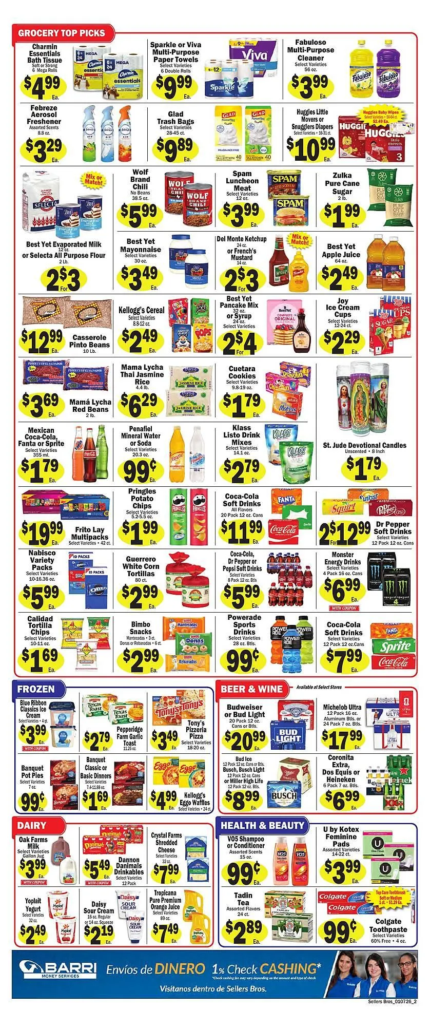 Weekly ad Sellers Bros weekly ad from January 7 to January 13 2026 - Page 2