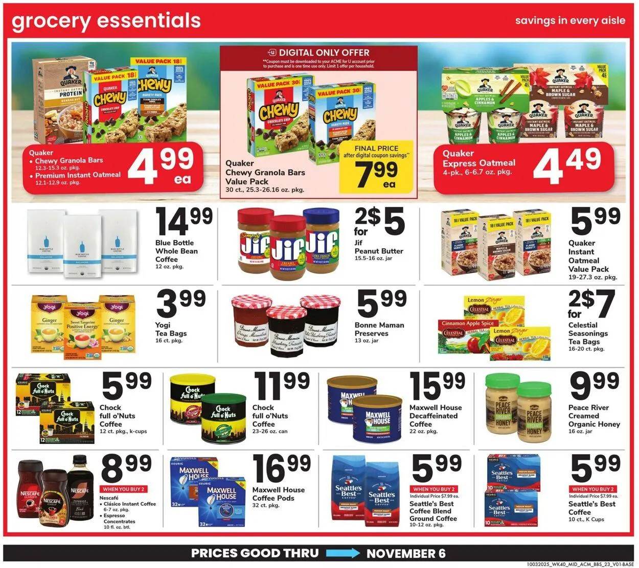 Weekly ad Acme Current weekly ad from October 3 to November 6 2025 - Page 23