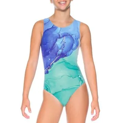 Girls' Destira Tidal Wave Leotard
