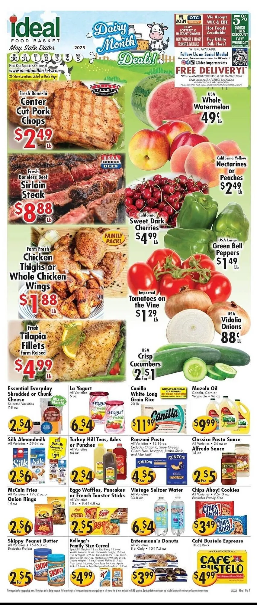 Weekly ad Ideal Food Basket Weekly Ad from May 30 to June 5 2025 - Page 1