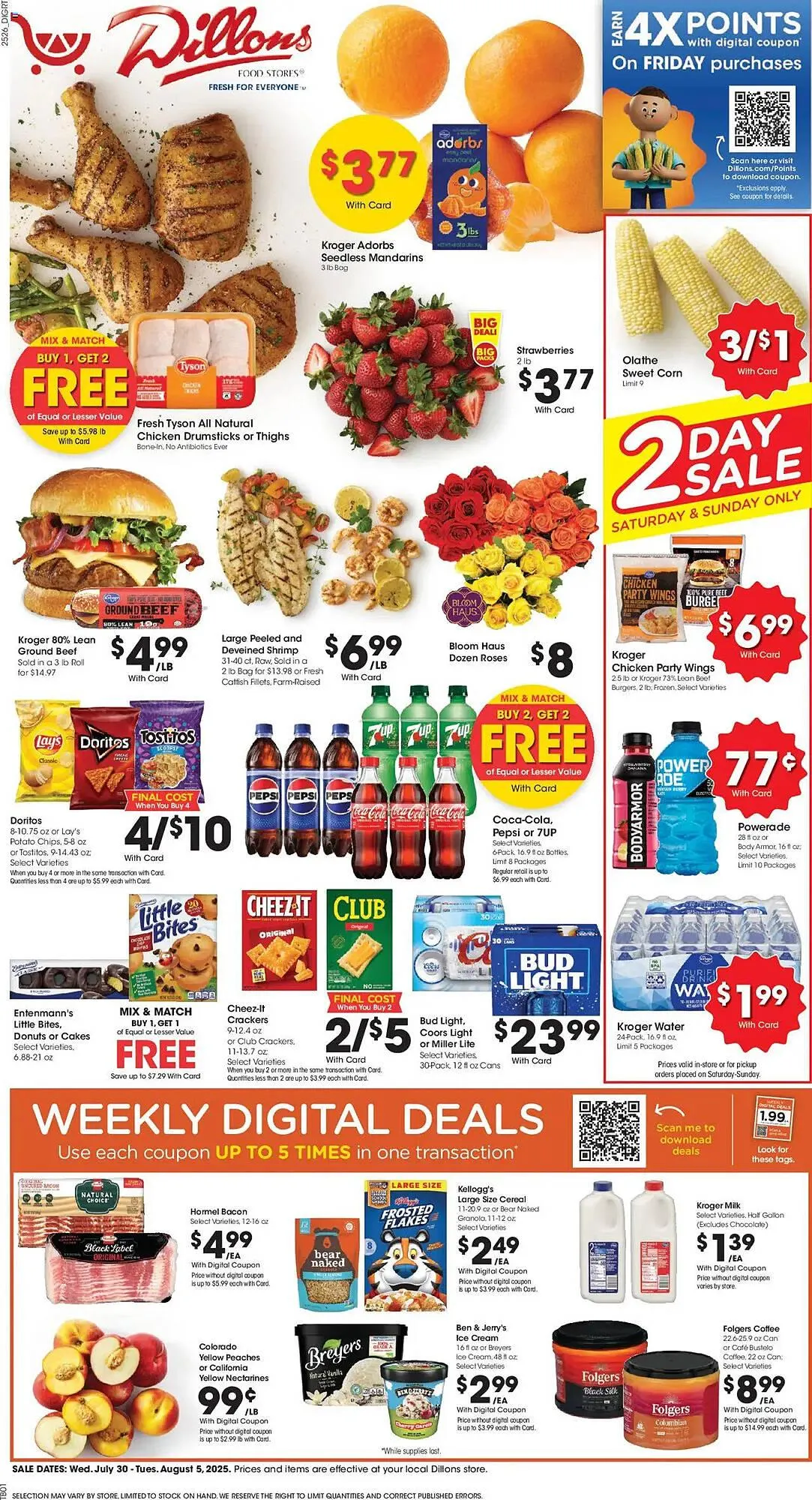 Weekly ad Dillons Weekly Ad from July 30 to August 6 2025 - Page 1