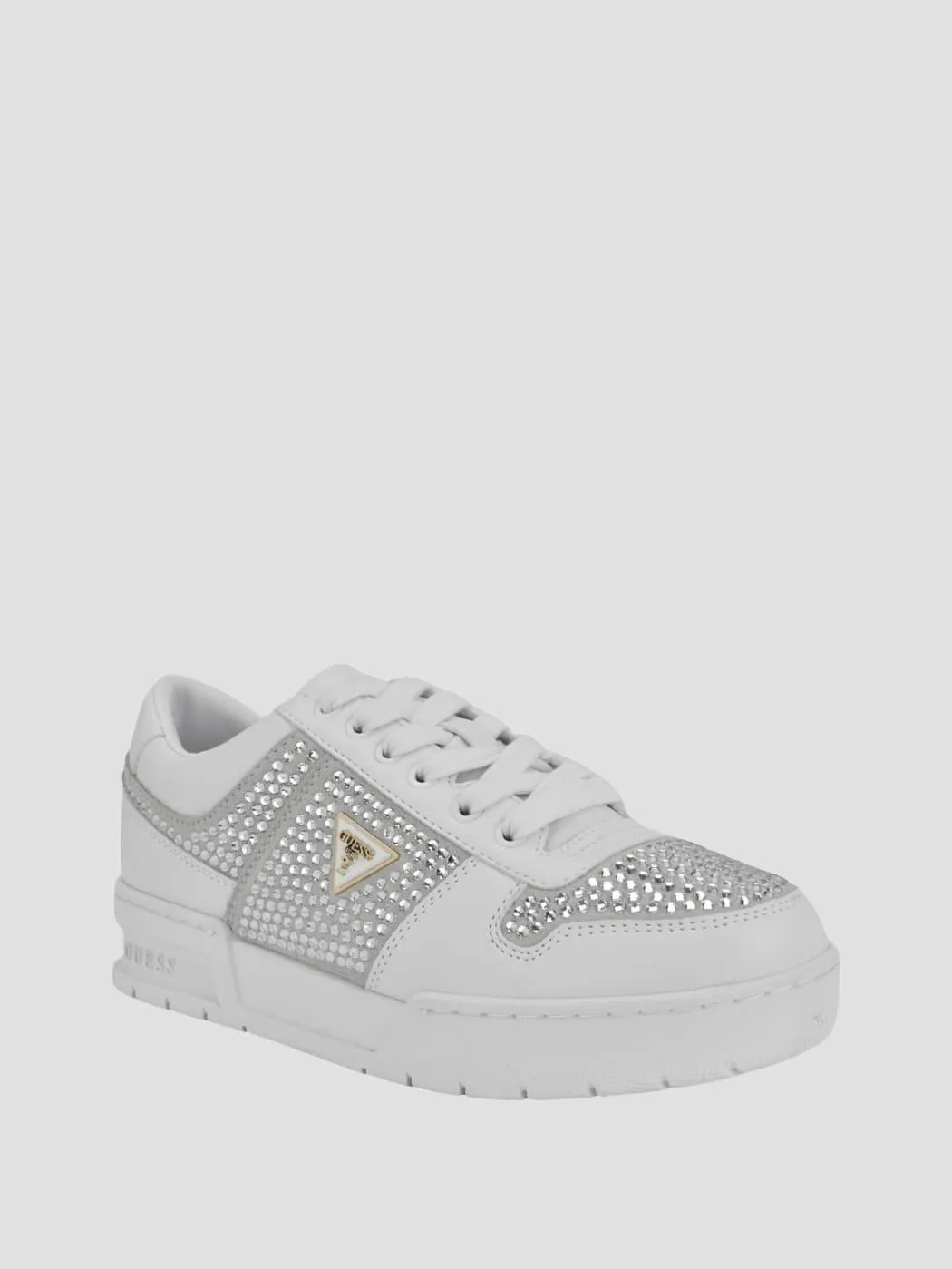 Cieska Low-Top Rhinestone Sneakers