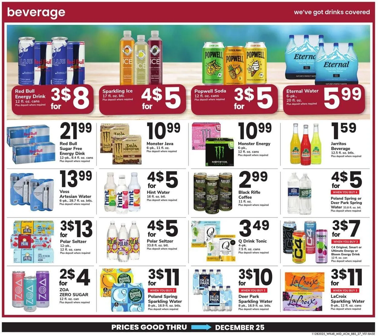 Weekly ad Acme Current weekly ad from November 28 to December 25 2025 - Page 27