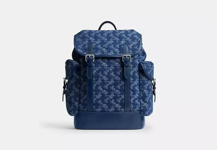 Hitch Backpack With Horse And Carriage Print