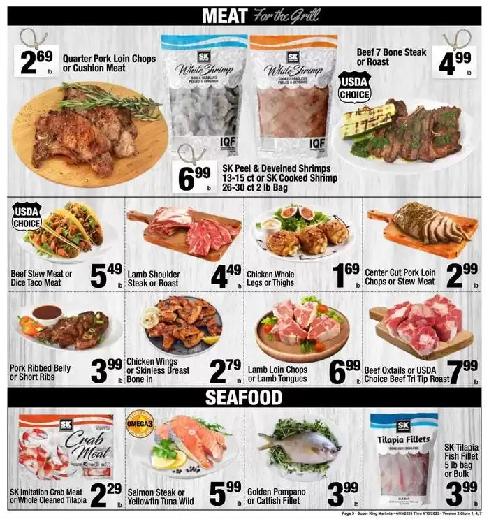 Weekly ad Weekly add Super King Markets from April 9 to April 15 2025 - Page 5