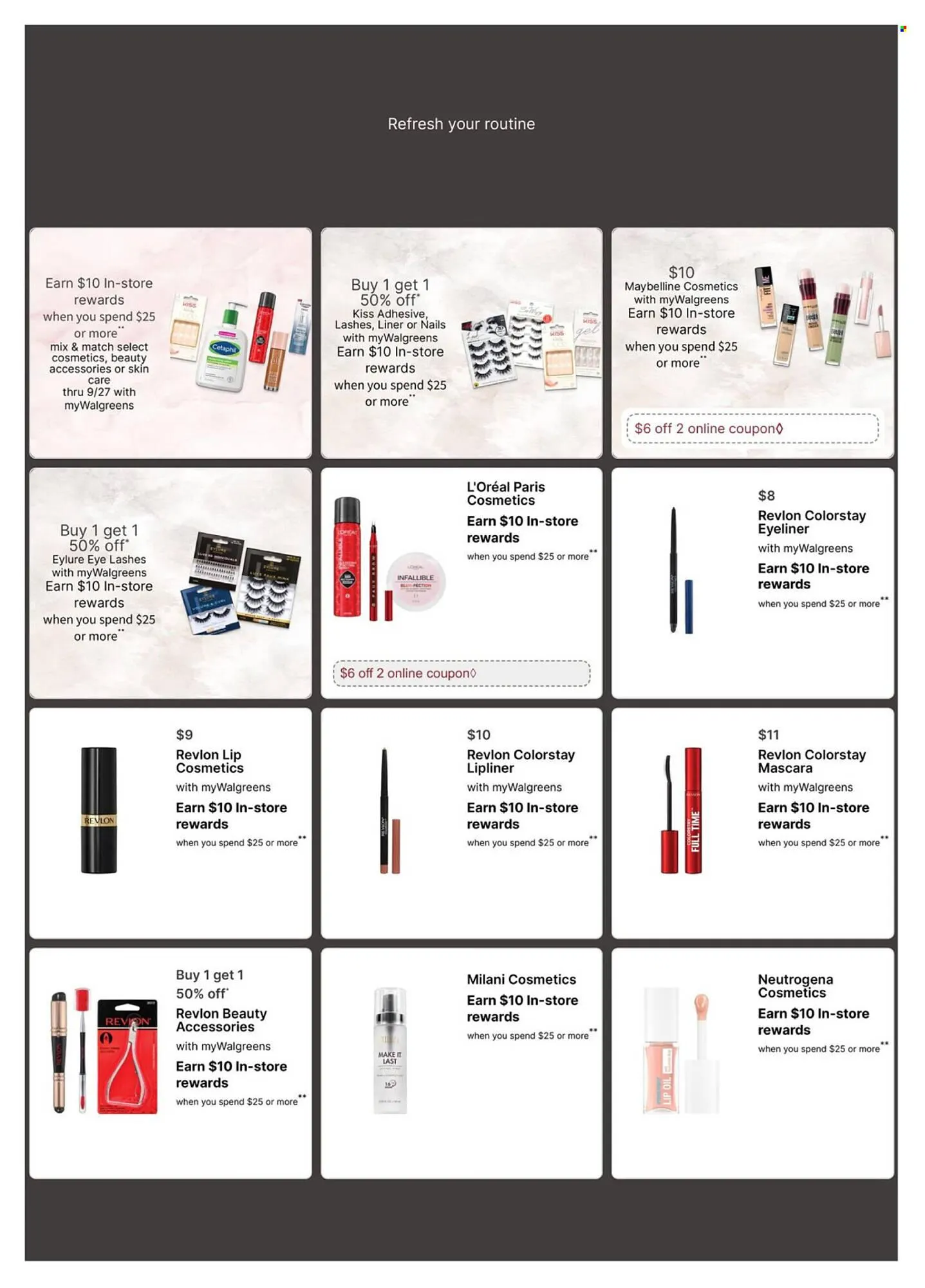 Weekly promotion Walgreens weekly ad spanning from September 21 to September 27 2025 - Page 18 for Catalogue 365