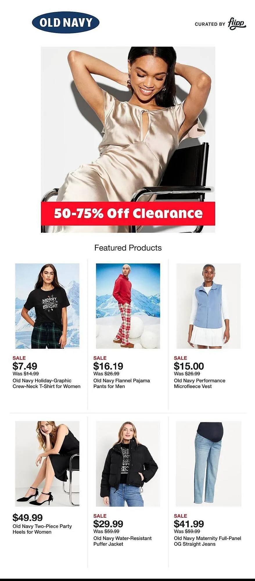 Weekly ad Old Navy weekly ad from November 17 to November 23 2025 - Page 1